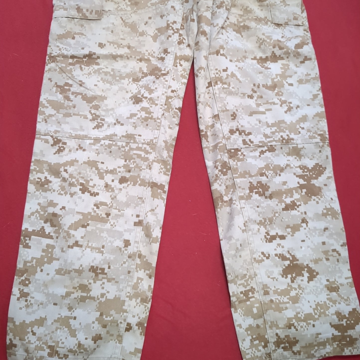 USMC Marine Corps Small Long COMBAT SHIRT & PANTS Desert Marpat Camo (15s- (ab06-APR46)