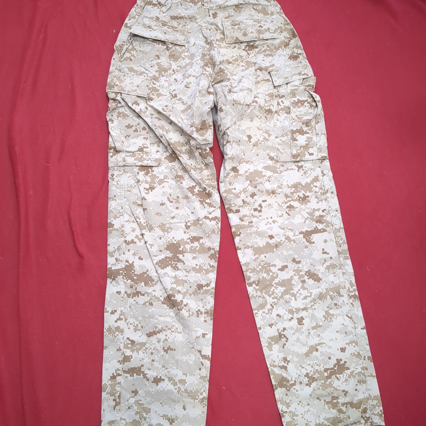 USMC Marine Corps Small Long COMBAT SHIRT & PANTS Desert Marpat Camo (15s- (ab06-APR46)