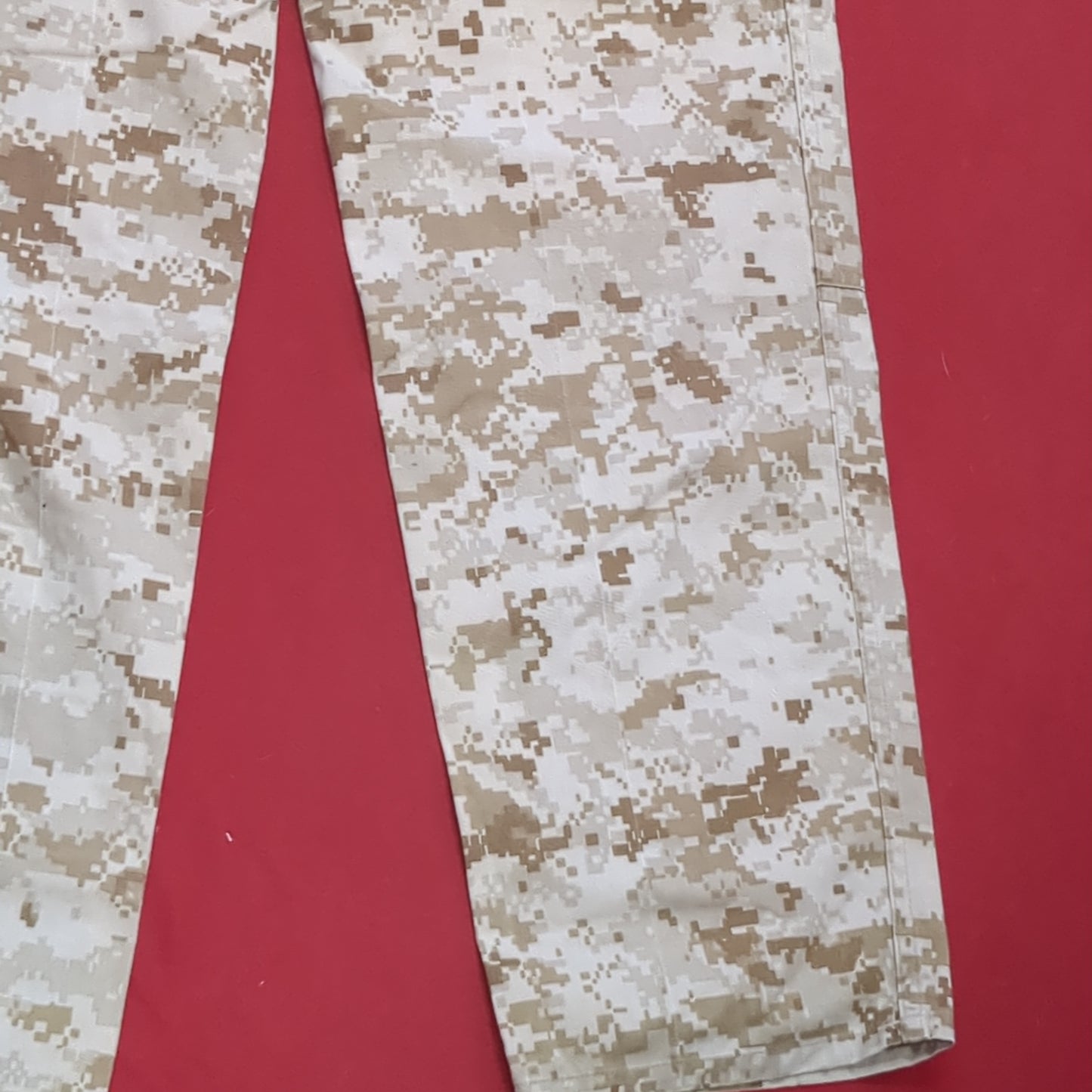 USMC Marine Corps Small Long COMBAT SHIRT & PANTS Desert Marpat Camo (15s- (ab06-APR46)