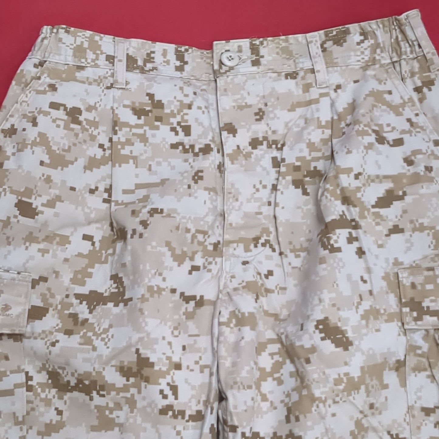 USMC Marine Corps Small Reg Top/Medium Reg Pants COMBAT SHIRT & PANTS Desert Marpat Camo (fb01-APR48)