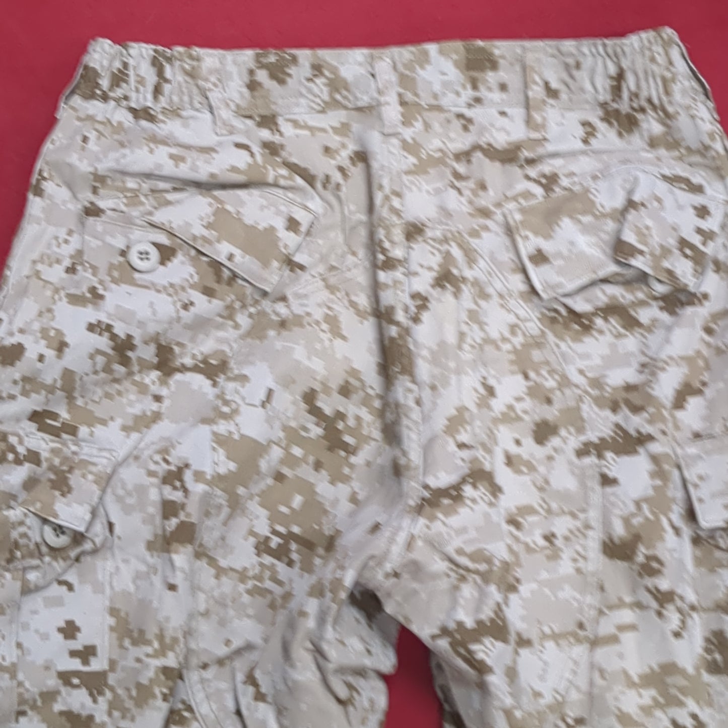 USMC Marine Corps Small Reg Top/Medium Reg Pants COMBAT SHIRT & PANTS Desert Marpat Camo (fb01-APR48)