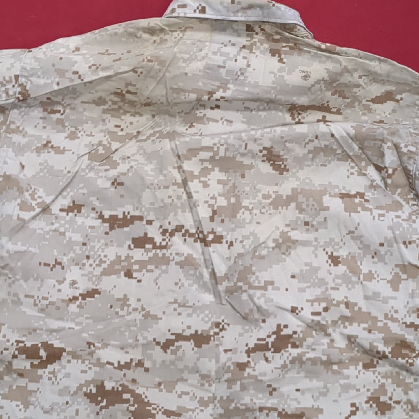 USMC Marine Corps Small Reg Top/Medium Reg Pants COMBAT SHIRT & PANTS Desert Marpat Camo (fb01-APR48)