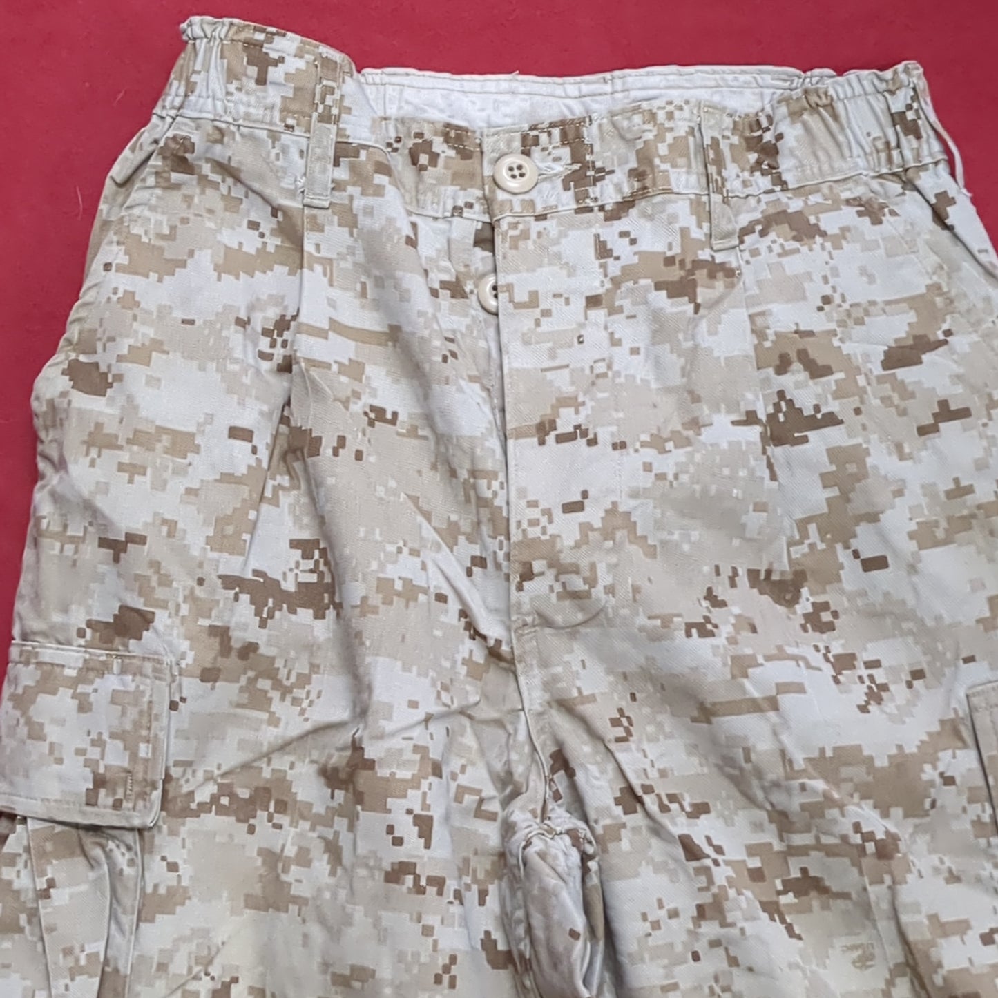 USMC Marine Corps Small Long COMBAT SHIRT & PANTS Desert Marpat Camo (fb01-APR49)