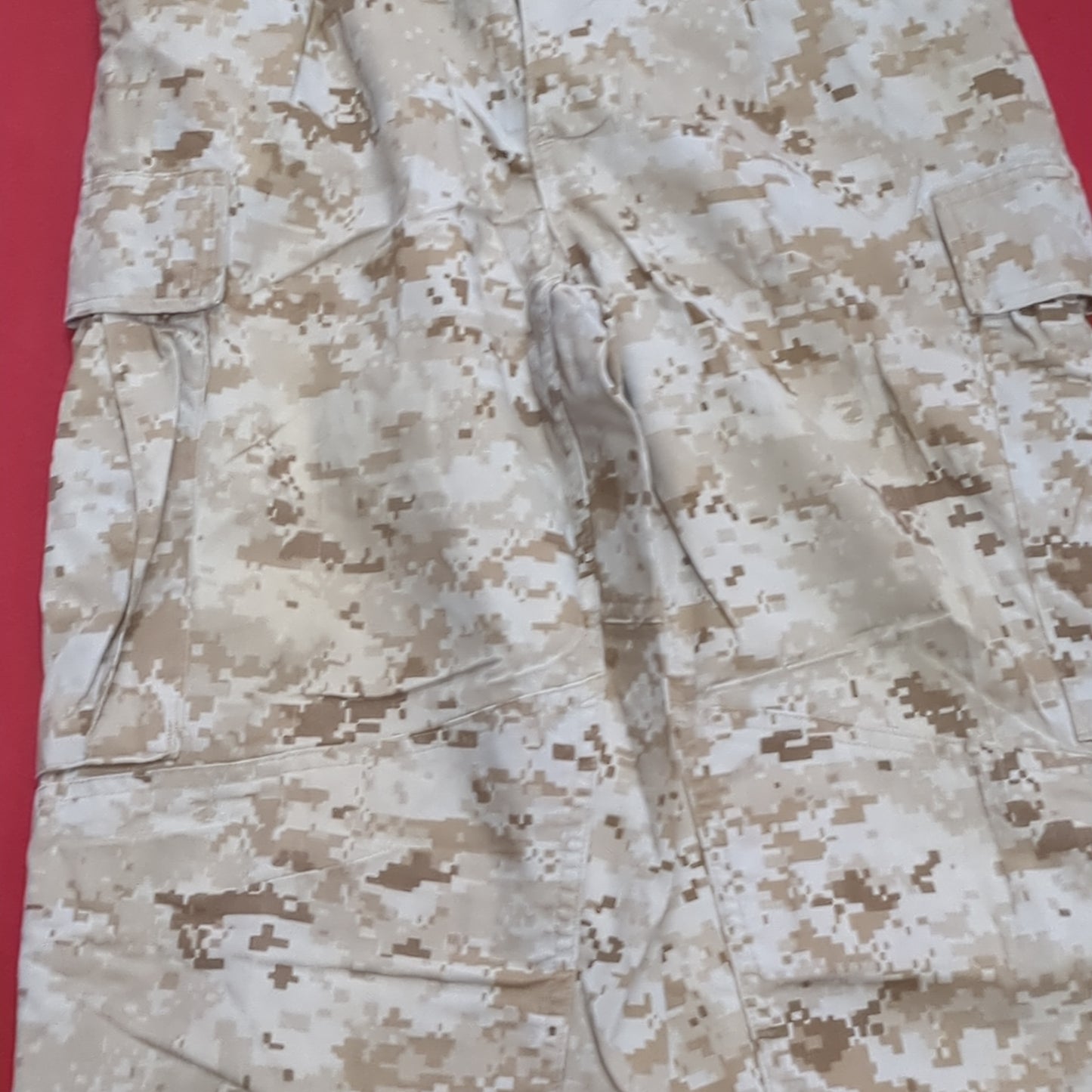 USMC Marine Corps Small Long COMBAT SHIRT & PANTS Desert Marpat Camo (fb01-APR49)