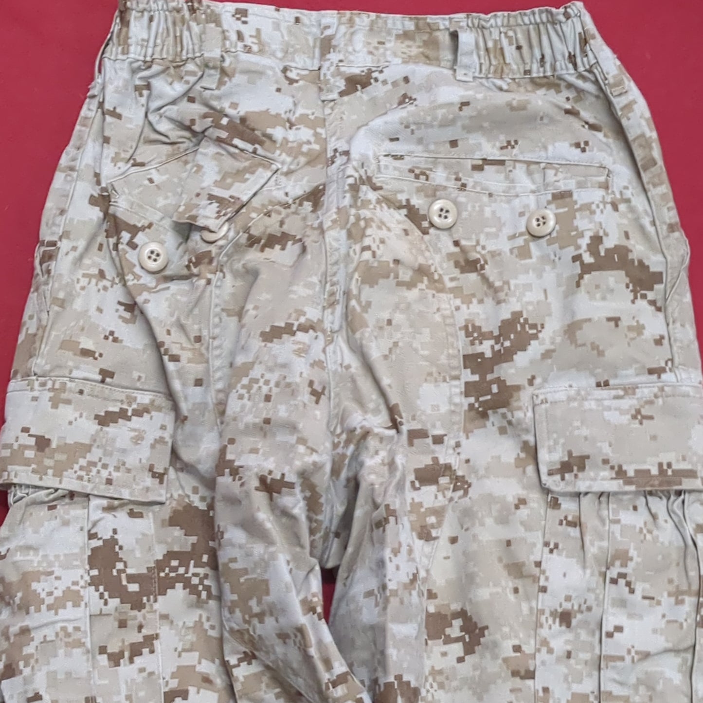 USMC Marine Corps Small Long COMBAT SHIRT & PANTS Desert Marpat Camo (fb01-APR49)