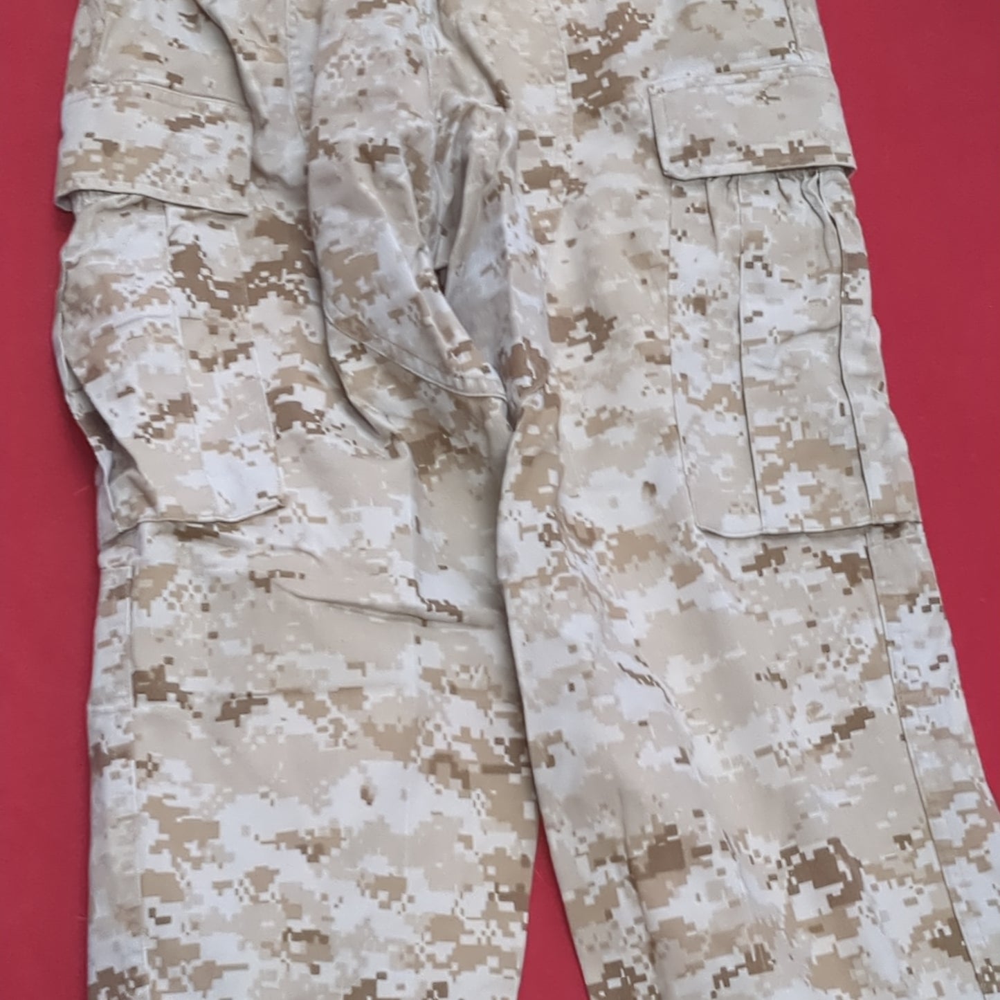 USMC Marine Corps Small Long COMBAT SHIRT & PANTS Desert Marpat Camo (fb01-APR49)