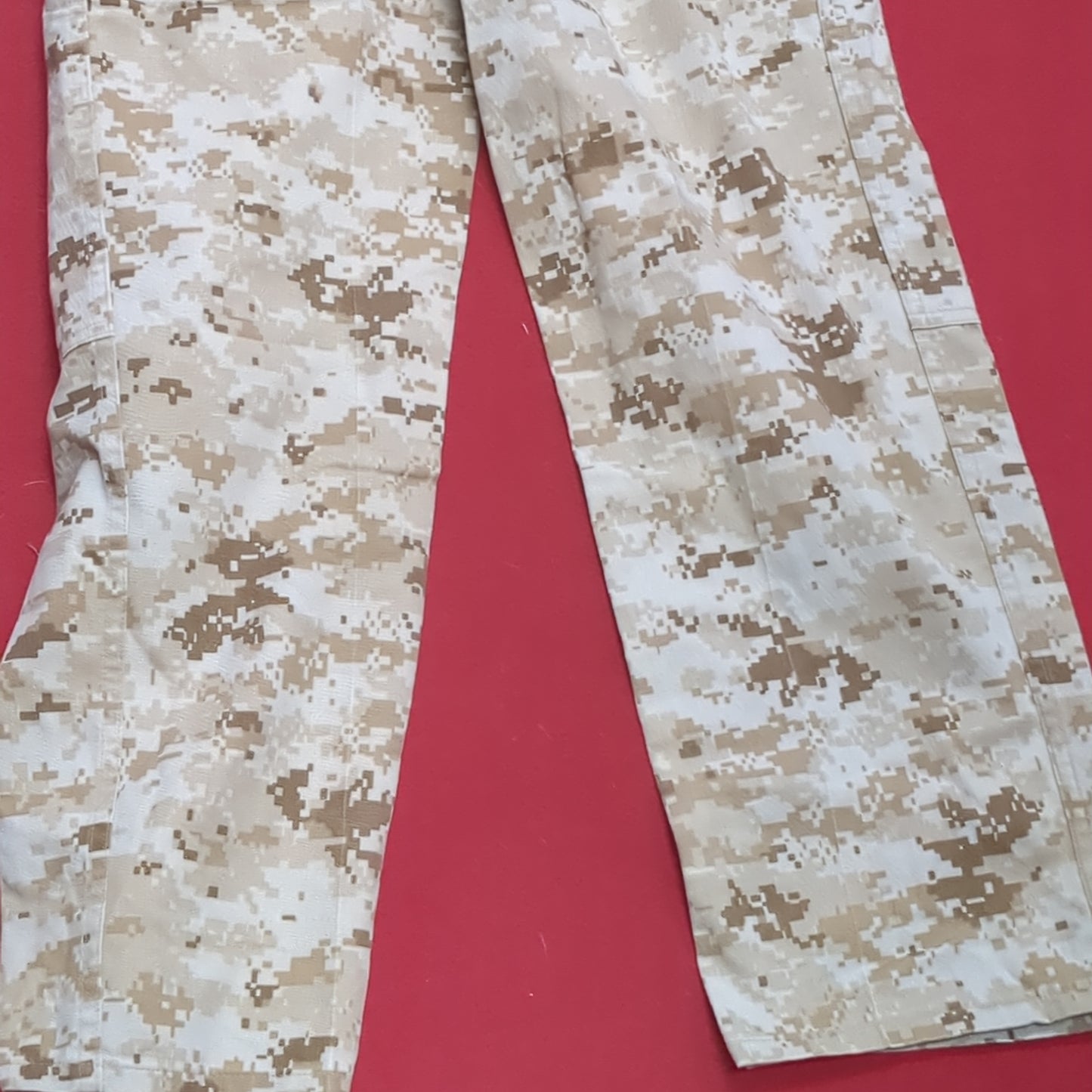 USMC Marine Corps Small Long COMBAT SHIRT & PANTS Desert Marpat Camo (fb01-APR49)