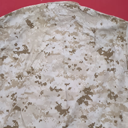 USMC Marine Corps Small Long COMBAT SHIRT & PANTS Desert Marpat Camo (fb01-APR49)