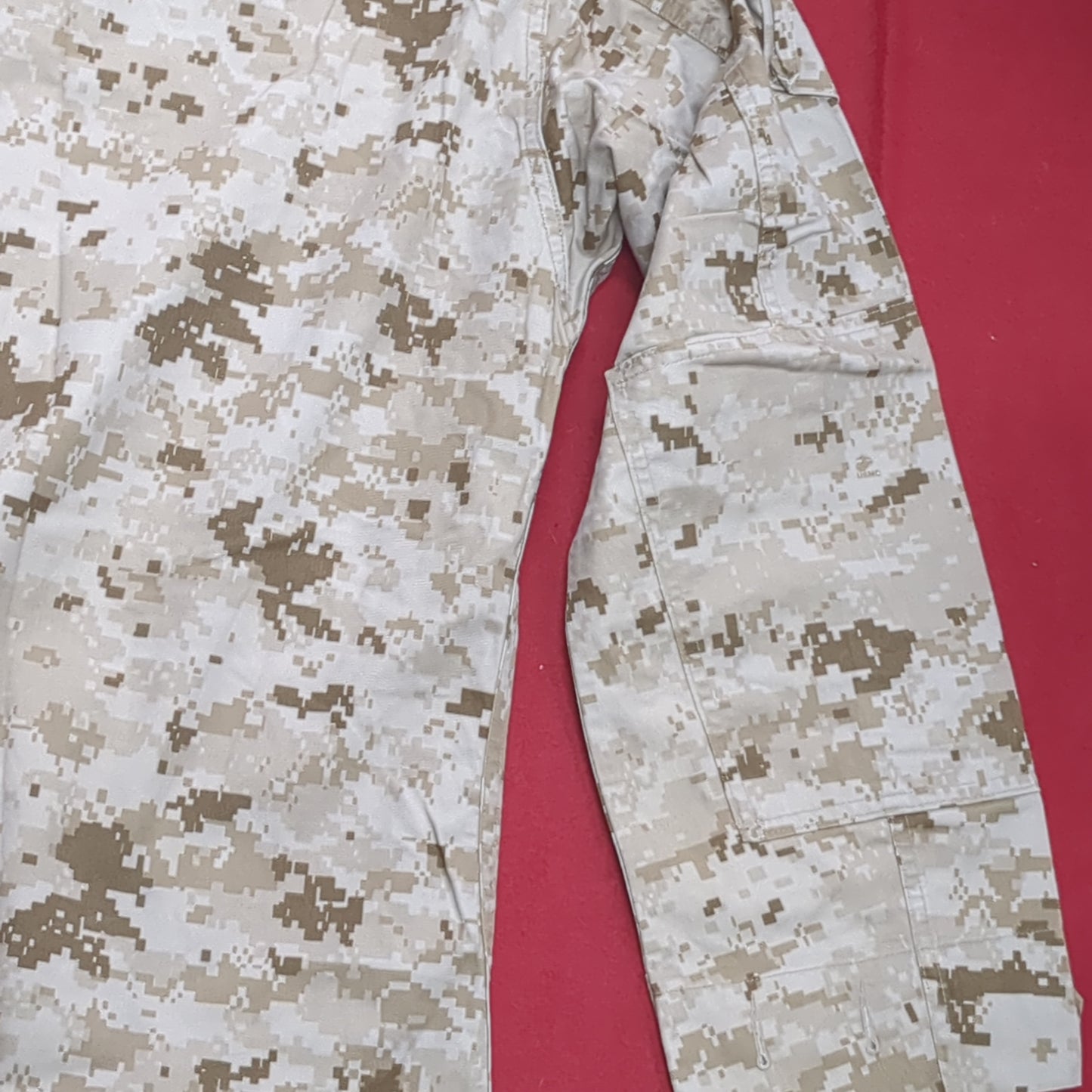 USMC Marine Corps Small Long COMBAT SHIRT & PANTS Desert Marpat Camo (fb01-APR49)