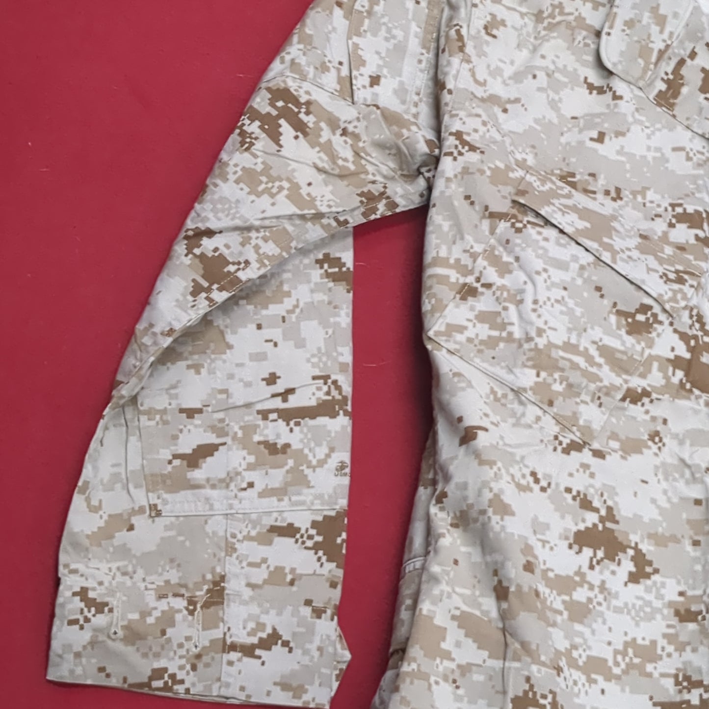 USMC Marine Corps Small Regular COMBAT SHIRT & PANTS Desert Marpat Camo (fb01-APR50)