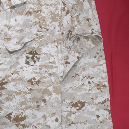 USMC Marine Corps Small Regular COMBAT SHIRT & PANTS Desert Marpat Camo (fb01-APR50)