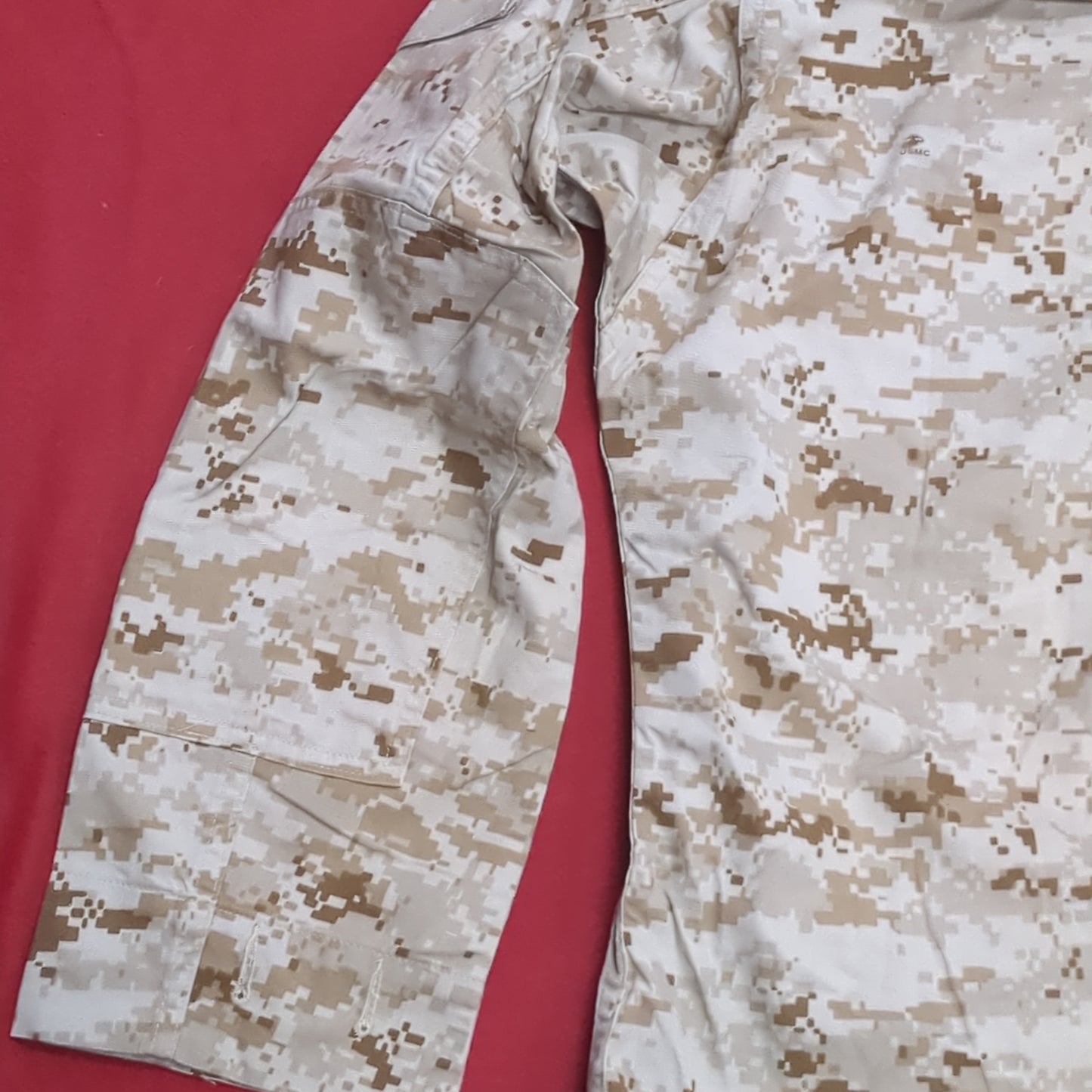 USMC Marine Corps Small Regular COMBAT SHIRT & PANTS Desert Marpat Camo (fb01-APR50)