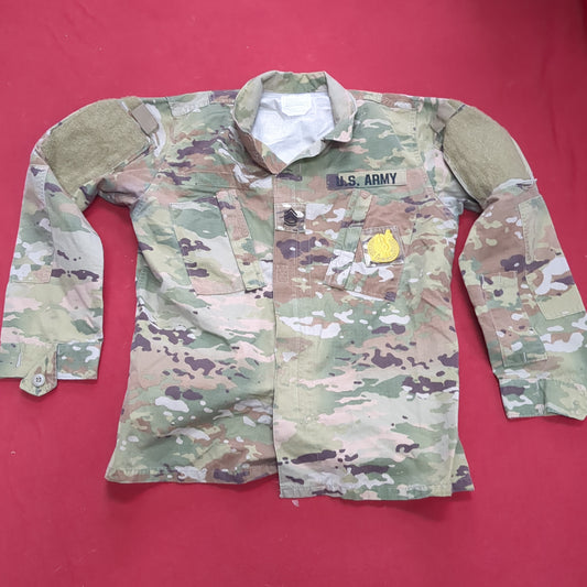 US Army 36-REGULAR Traditional OCP Uniform Top Air Force Good Condition (ocp1- fa19-APR67)