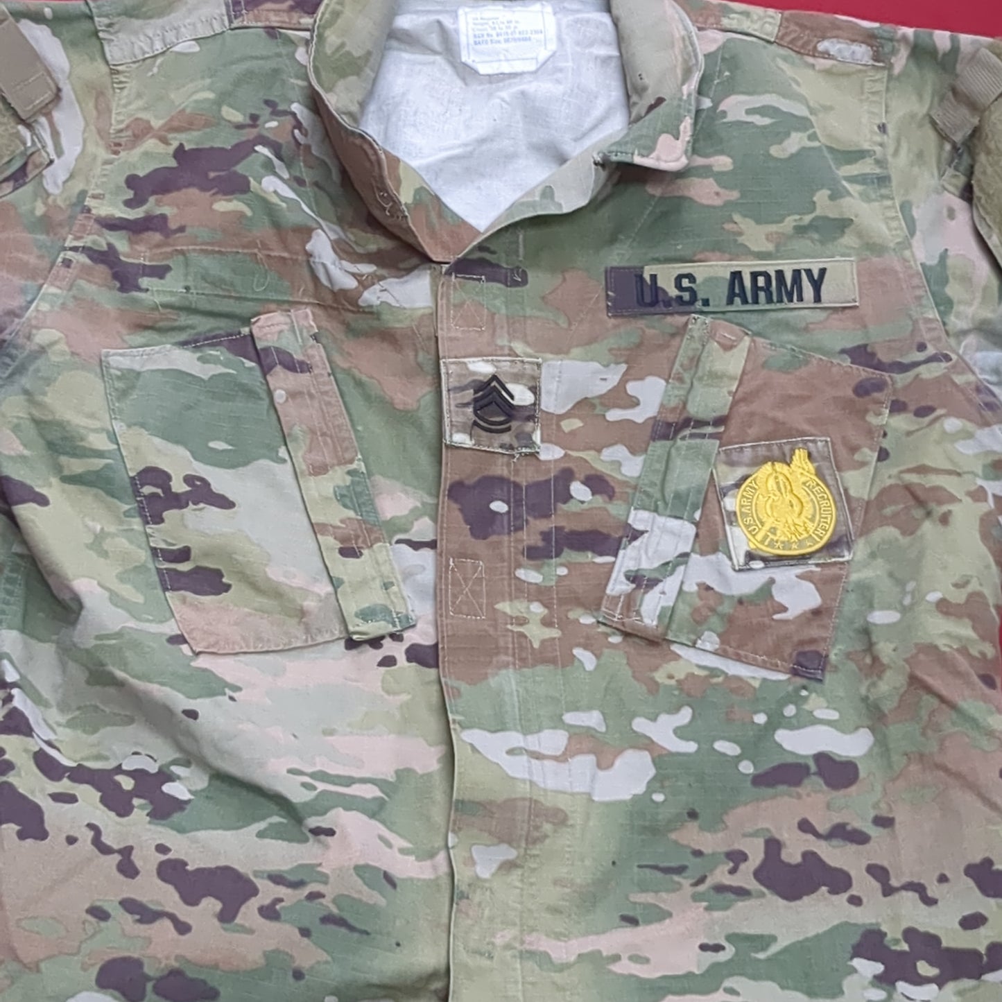 US Army 36-REGULAR Traditional OCP Uniform Top Air Force Good Condition (ocp1- fa19-APR67)