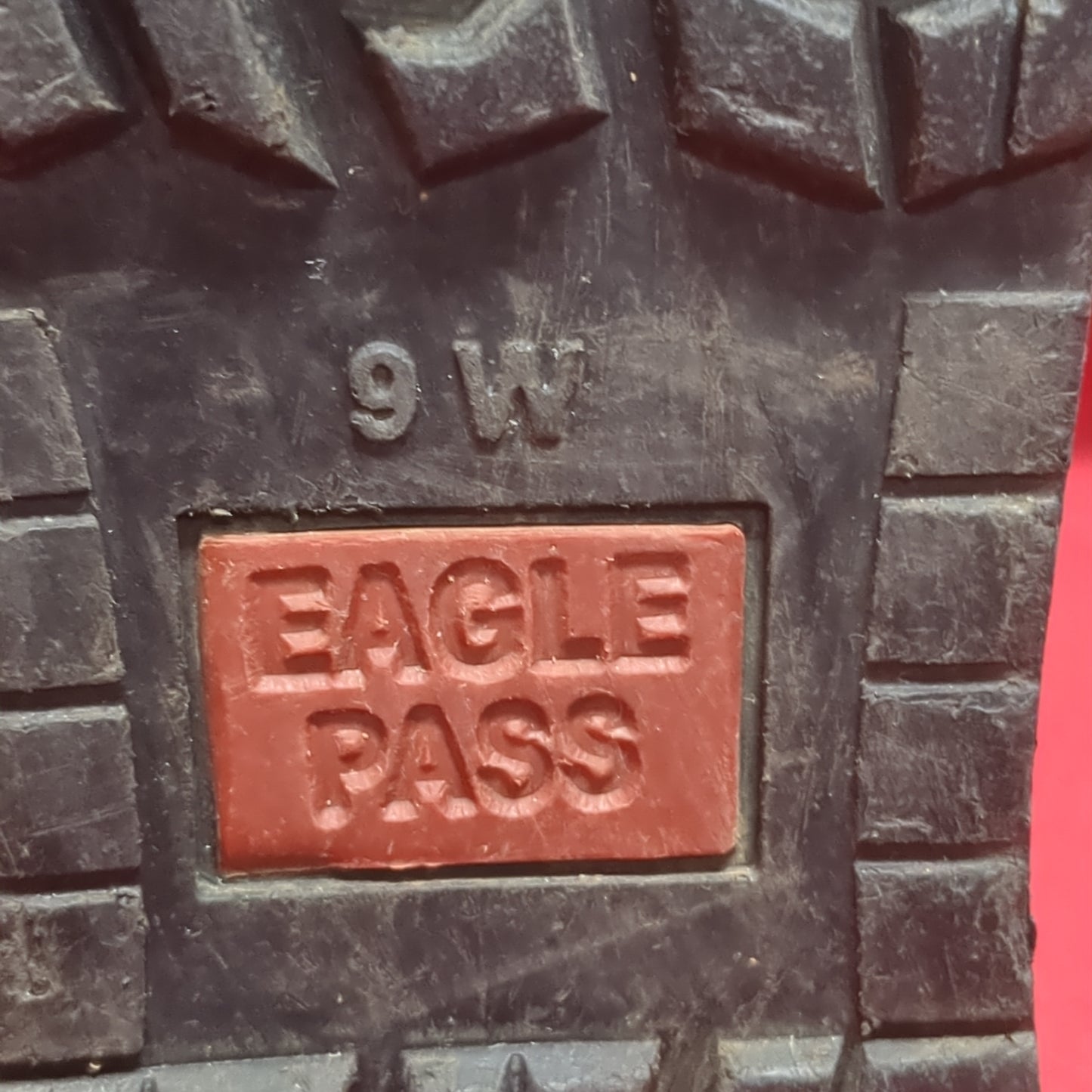 Eagle Pass 9W Regular Black Leather Boots (cb02-APR75)