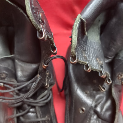 Eagle Pass 9W Regular Black Leather Boots (cb02-APR75)