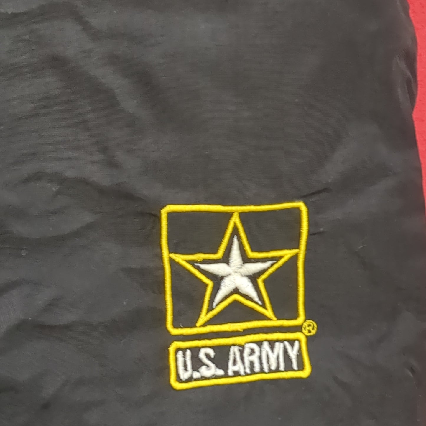 US Army PT Pants Black Gold APFU Uniform Used (fb14-APR85)