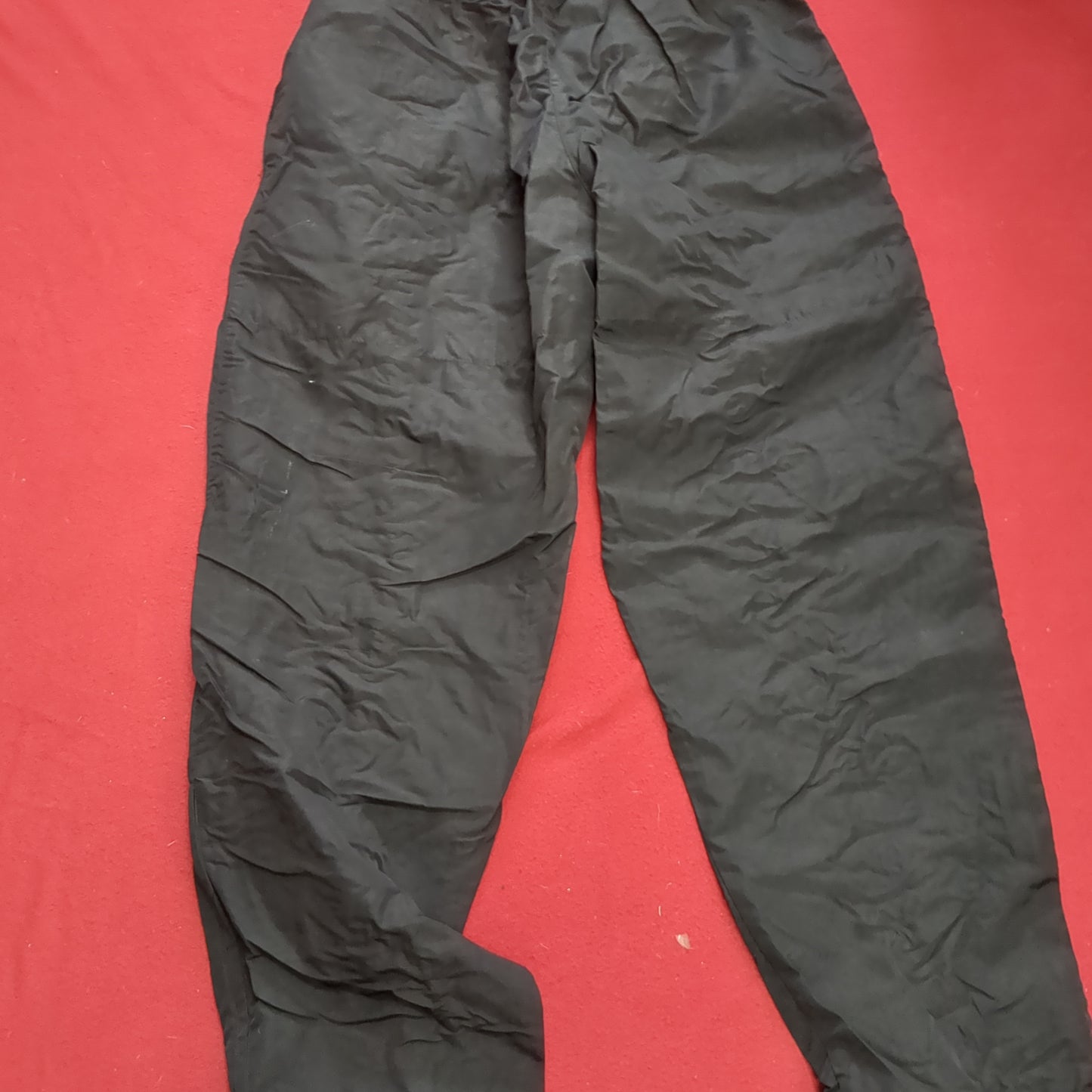 US Army PT Pants Black Gold APFU Uniform Used (fb14-APR85)