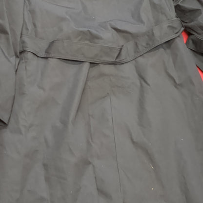 US Army 16S short All-Weather Black Trench Over Coat (j25-APR91)