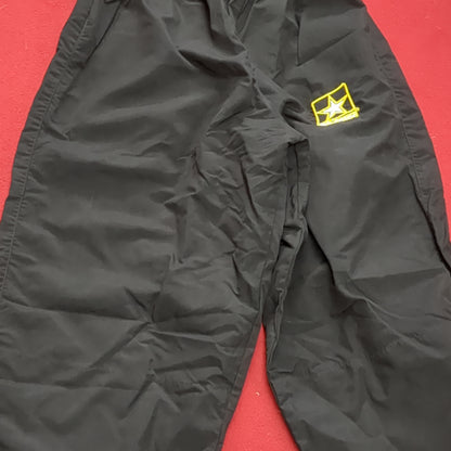 US Army Black Gold Pants Cold Weather APFU PT Uniform Excellent Condition (fb07-APR117)