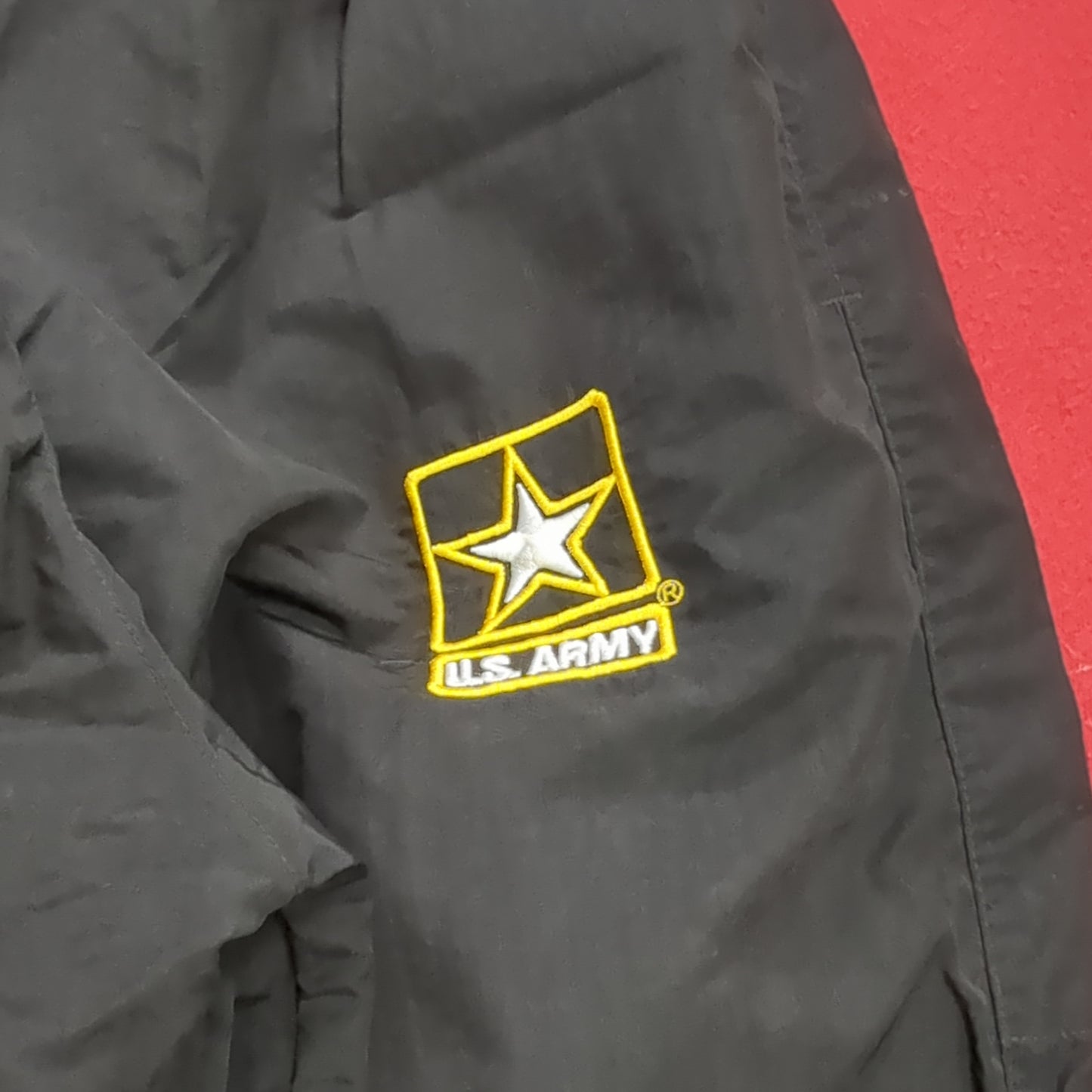 US Army Black Gold Pants Cold Weather APFU PT Uniform Excellent Condition (fb07-APR117)