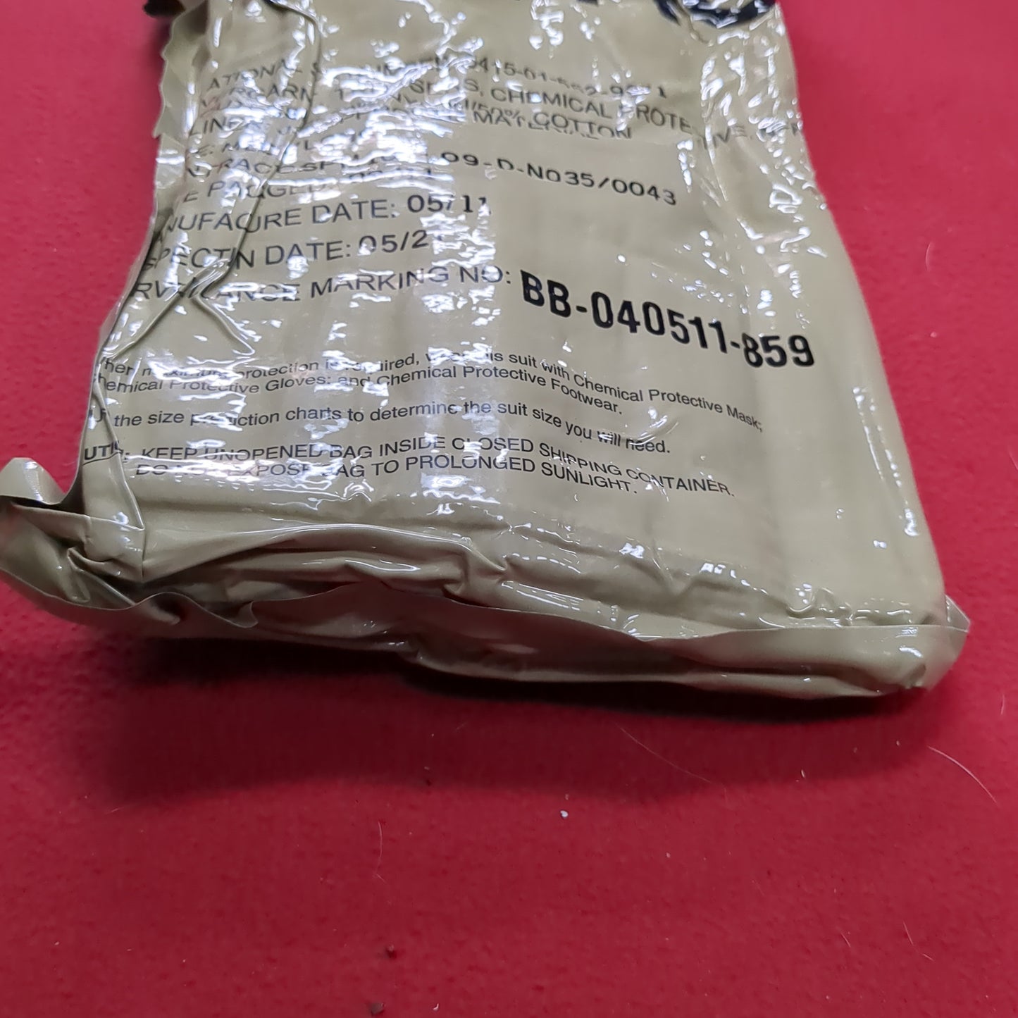 NOS MEDIUM-LONG US Army Chemical CBRN JList Pants Overgarments (cbrn-APR120)