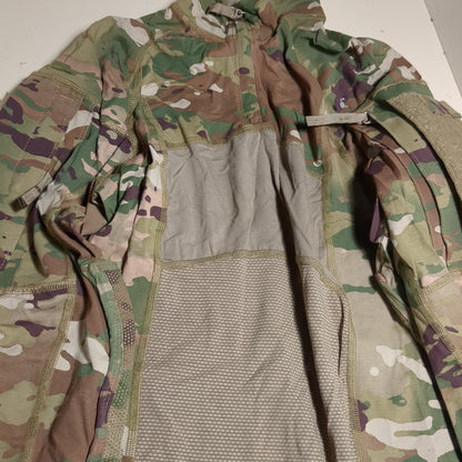 NOS US Army Medium Deployment 1/4 Quarter Zip Combat OCP Multicam FRAC Top Shirt (cso- fa10-g476)