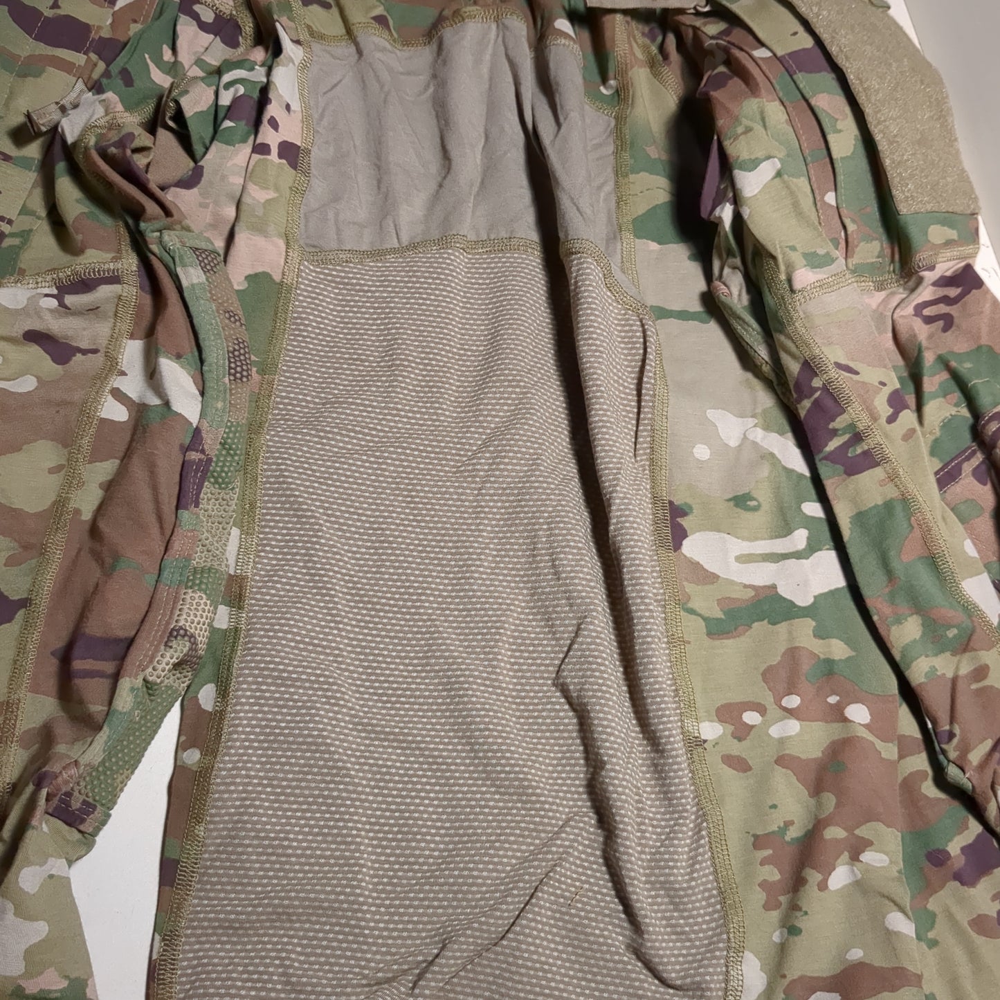 NOS US Army Medium Deployment 1/4 Quarter Zip Combat OCP Multicam FRAC Top Shirt (cso- fa10-g476)