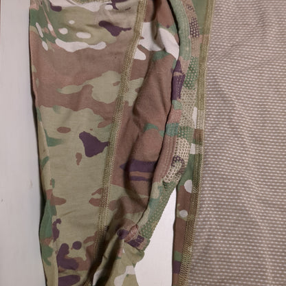 NOS US Army Medium Deployment 1/4 Quarter Zip Combat OCP Multicam FRAC Top Shirt (cso- fa10-g476)