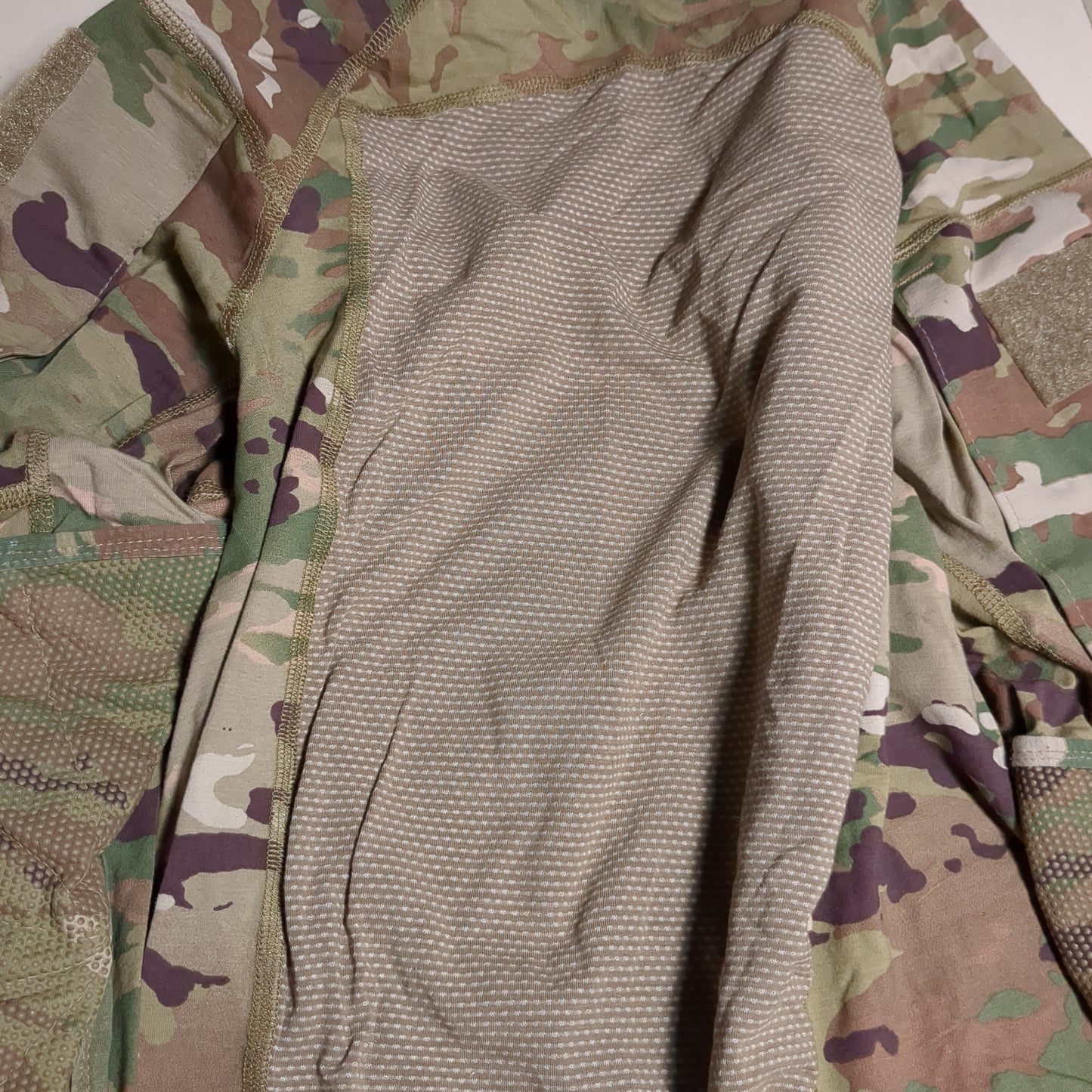 NOS US Army Medium Deployment 1/4 Quarter Zip Combat OCP Multicam FRAC Top Shirt (cso- fa10-g476)