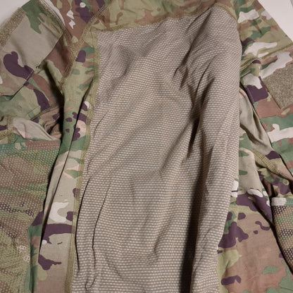 NOS US Army Medium Deployment 1/4 Quarter Zip Combat OCP Multicam FRAC Top Shirt (cso- fa10-g476)