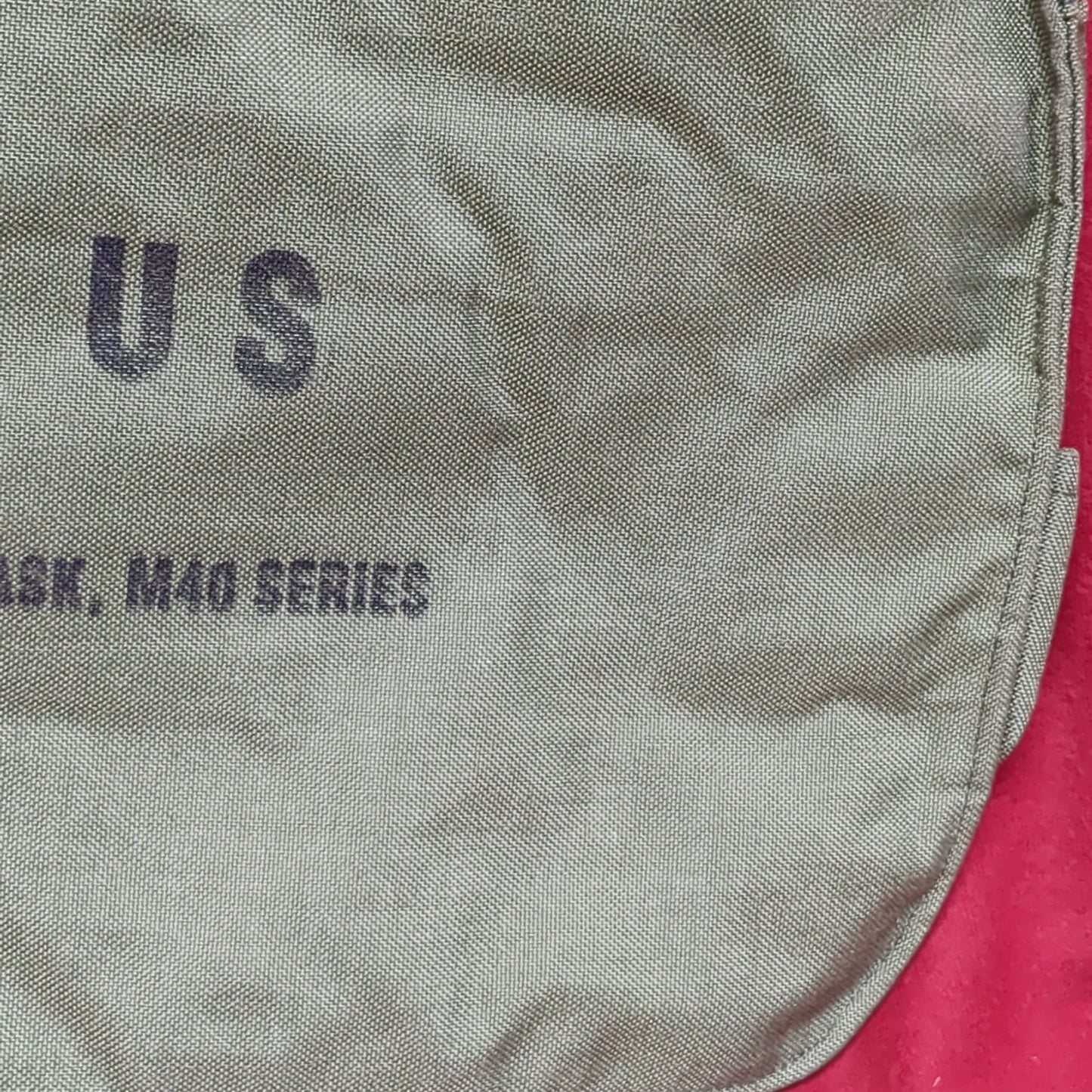 NOS US Army M40 Gas Mask Bag ONLY (cbrn-APR178)