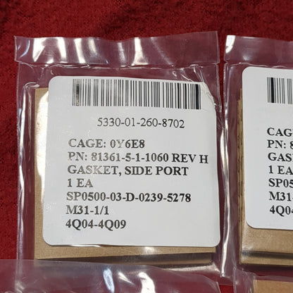 Gasket side port (15 EACH), Chemical Protective Mask (a16 BAR-APR179)