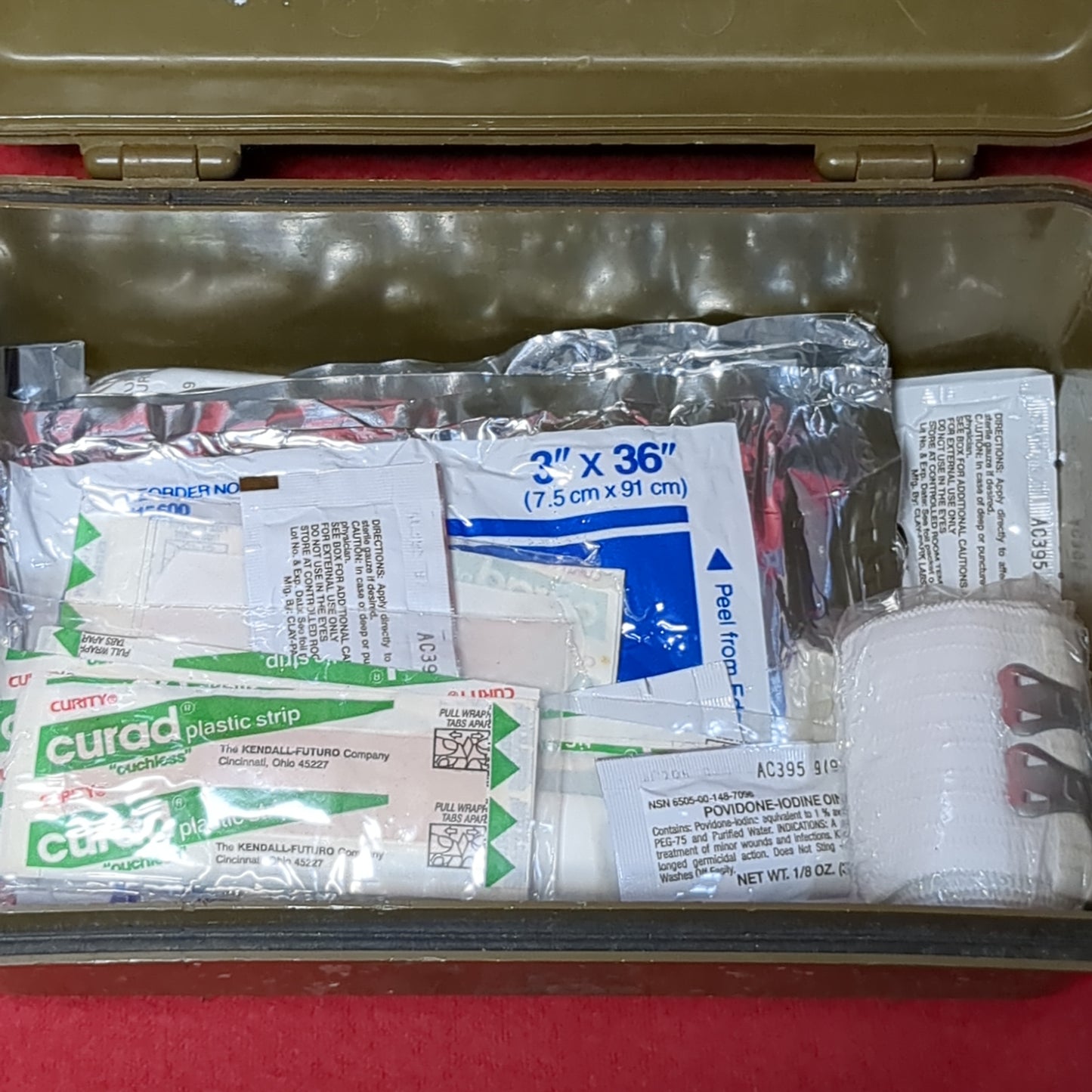 US Army Complete Individual First Aid kit General Purpose (ifak-APR222)