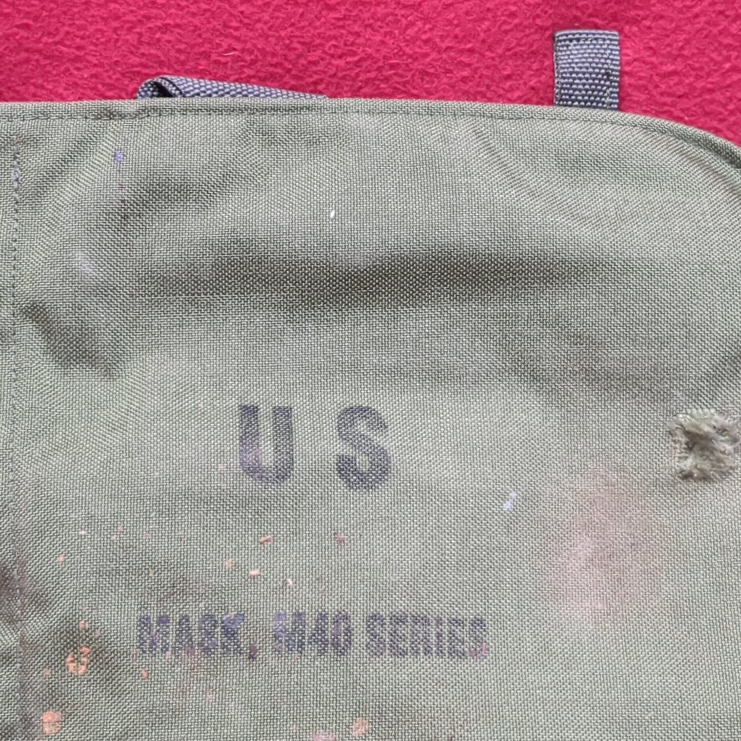 NOS US Army M40 Gas Mask Bag ONLY (cbrn-APR235)