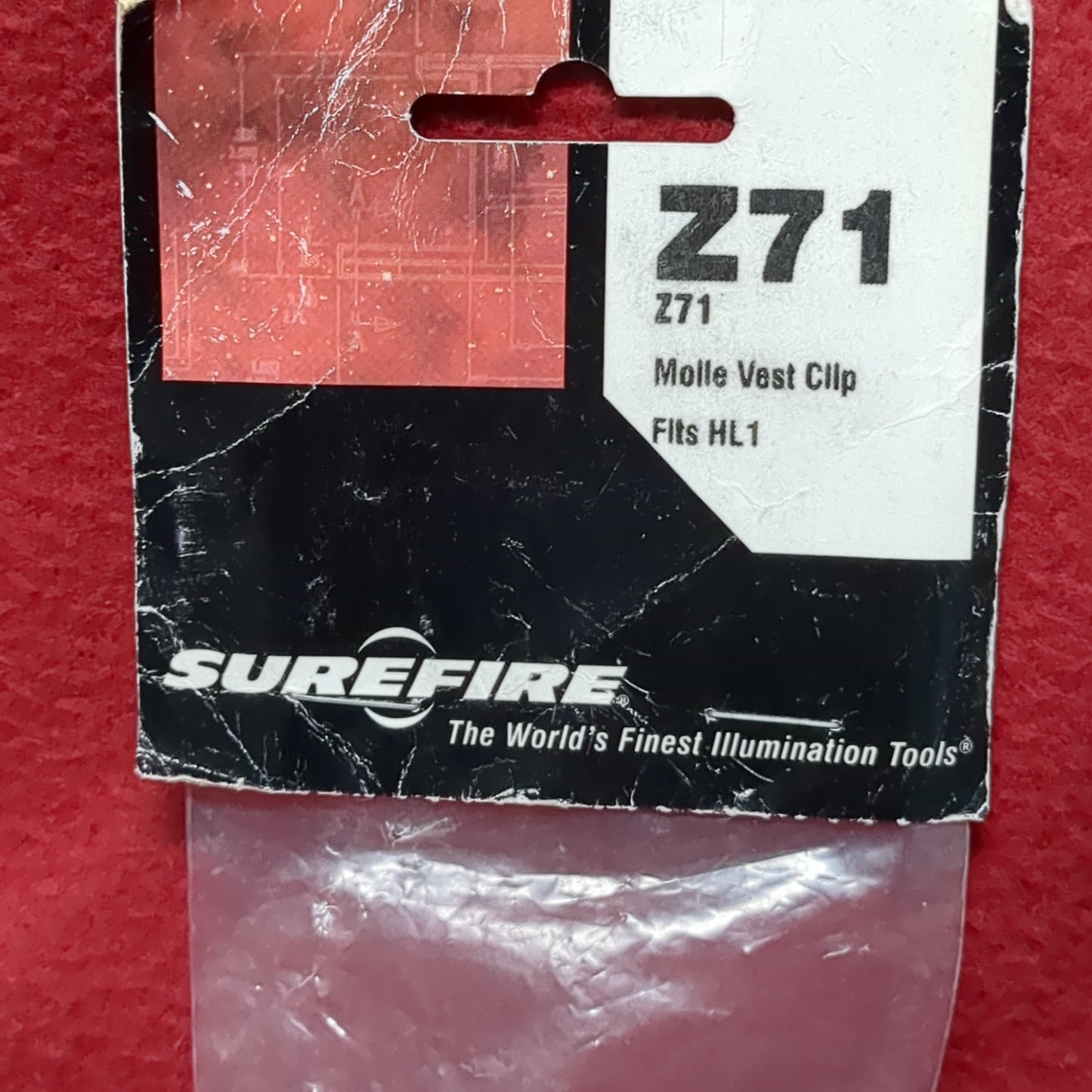 New Surefire Z71 Molle Vest Clip HL1 (25o-APR240)