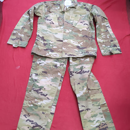 SET of US Army MEDIUM REGULAR Top/ ML Pants Traditional OCP Uniform Air Force Good Condition (ocp2- fa18-APR295)