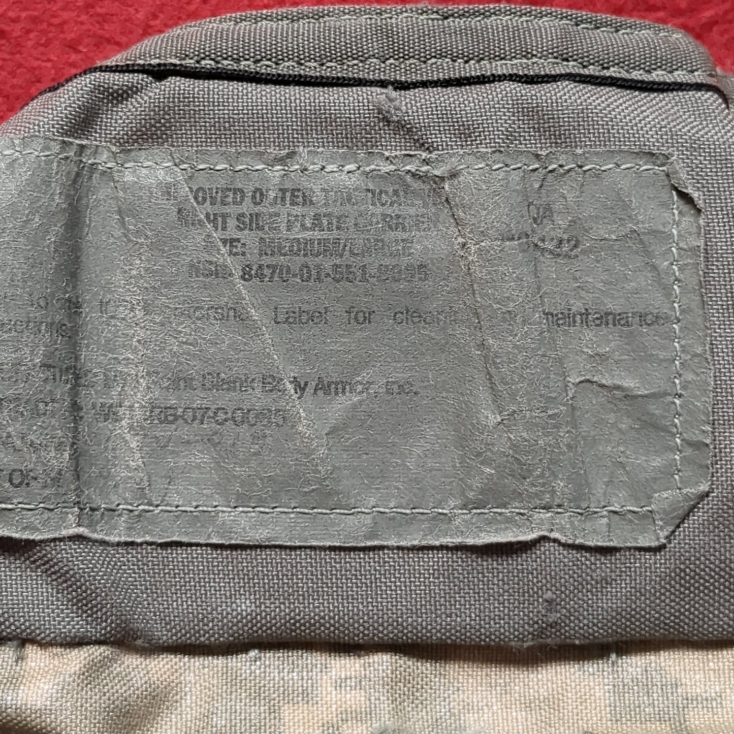 2 x Side Plate Pocket Carrier - ACU - 8314 (eb09-APR312)