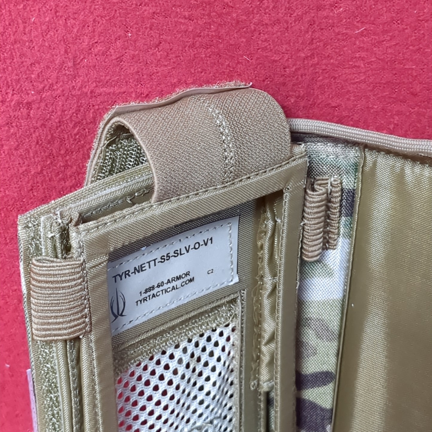 TYR Tactical Multicam OCP Pouch NETT-NOTE2-EXT-V4 Excellent Condition (28o-APR330)