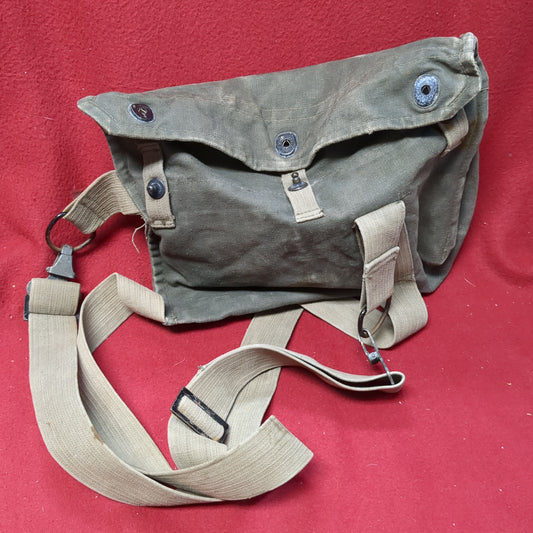 Vintage US Army Type I Construction Worker's Apron Canvas Pouch (34cr CBRN4-APR343)