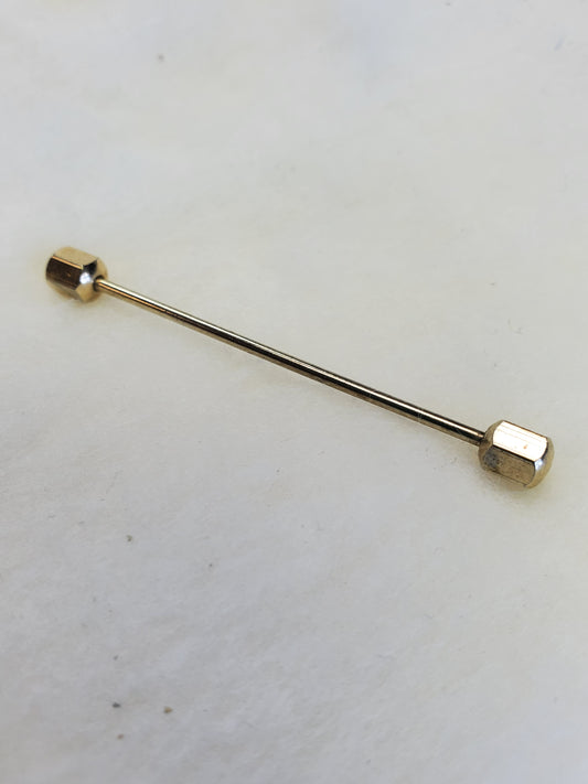 Barbell Gold Collar Bar (S1)