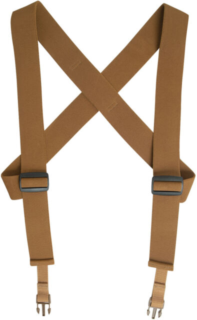 49194 Coyote Combat Suspenders w/ Buckles Loop around Belt Rothco (gtt)