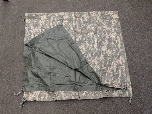 US Army ACU Tarpaulin Reversible Waterproof Field Shelter Tarp Orc Industries (TARP)