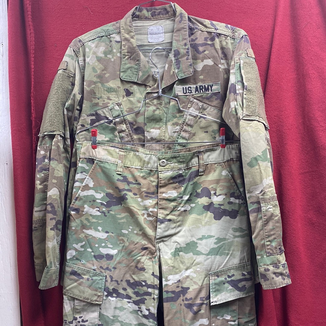 SET of US Army MEDIUM REGULAR Uniform Top Pants OCP Pattern (23o db15-4)