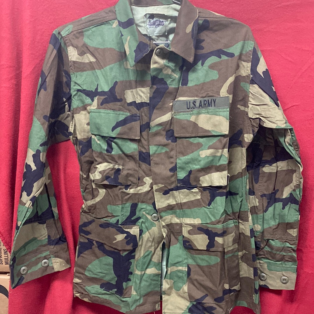 US Army SMALL REGULAR Uniform Top BDU Woodland Pattern (03cc cb7-15)