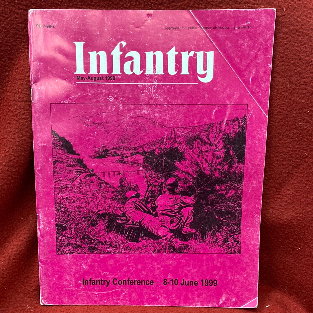 VINTAGE May-June 1998 "Infantry" magazine (cc1)